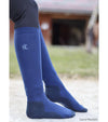 chaussettes equitation pied renforce bleu alexandra ledermann sportswear alsportswear