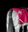 couvre reins cheval rose framboise silver imperméable doublure polaire alexandra ledermann sportswear alsportswear
