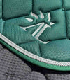 tapis de selle mesh vert sapin cordes silver alexandra ledermann sportswear alsportswear