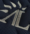 logo flamme tapis equitation mesh noir cordes kaki caramel alexandra ledermann sportswear alsportswear