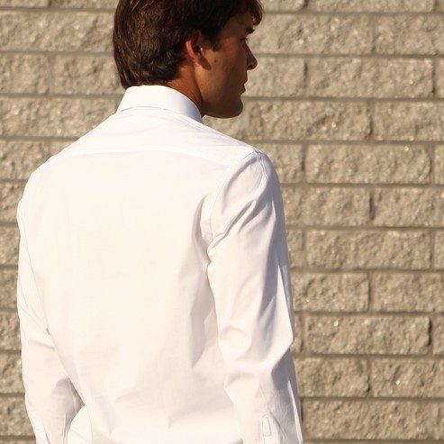 chemise equitation homme blanche dos ladak alsportswear alexandra ledermann sportswear