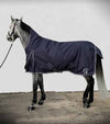 couverture hiver bleue blanche 200g liseret cheval alexandra ledermann sportswear alsportswear