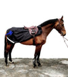 couvre reins noir bleu roi impermeable polaire cheval cob alexandra ledermann sportswear alsportswear