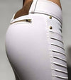 pantalon déquitation technique genial blanc dore alexandra ledermann sportswear