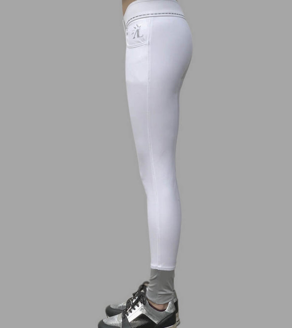 pantalon concours equitation triumph al blanc femme alsportswear alexandra ledermann sportswea
