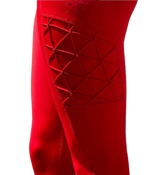 pantalon equitation rouge poches portable magic vibes alexandra ledermann sportswear alsportswear
