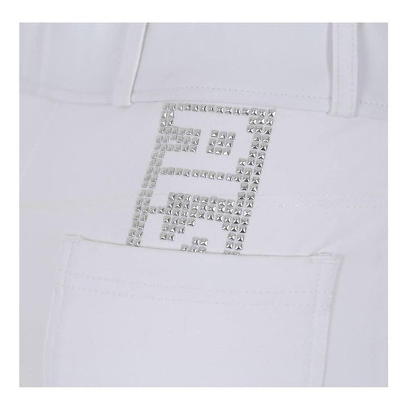 pantalon equitation metalical blanc motif metallic alexandra ledermann sportswear alsportswear