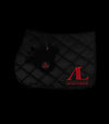 tapis bonnet noir rouge al alsportswear alexandra ledermann sportswear