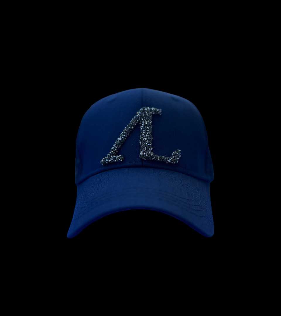 Casquette gltter pour chgnon ou queue de cheval bleu – Artoft Casquette gltter pour chgnon ou queue de cheval bleu – Artoft