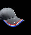 casquette femme strass bleu blanc rouge olympiades alexandra ledermann sportswear alsportswear