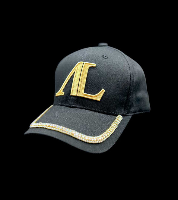 casquette femme strass bling bling bang noire alexandra ledermann sportswear alsportswear