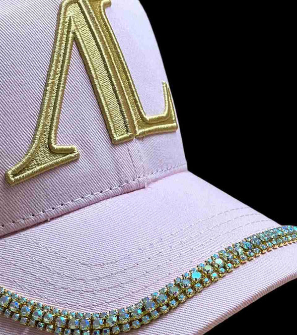 casquette rose strass bling bling bang alexandra ledermann sportswear alsportswear
