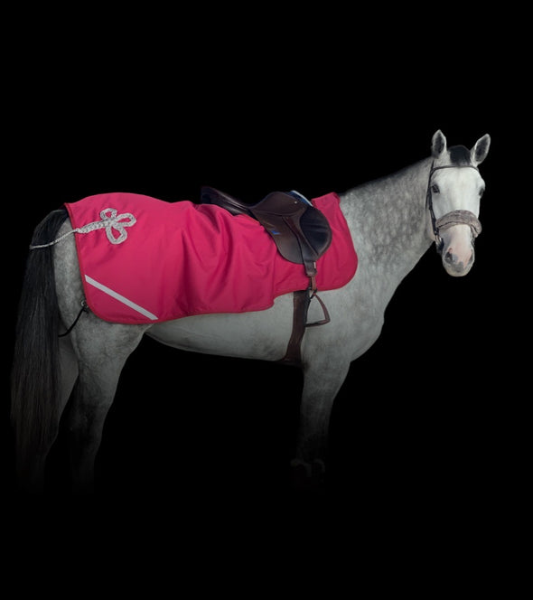 couvre reins cheval rose imperméable polaire alexandra ledermann sportswear alsportswear