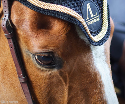 alexandra ledermann sportswear ensemble tapis bonnet cheval alsportswear