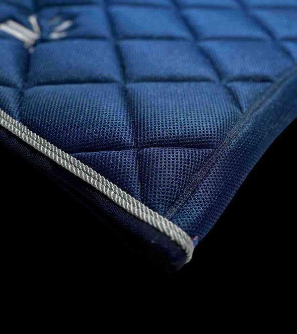 tapis cheval respirant mesh bleu cordes silver alexandra ledermann sportswear alsportswear