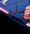 tapis cso mesh bleu cordes rose perle fuchsia alexandra ledermann sportswear alsportswear