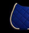 tapis equitation bleu mesh cordes or caramel alexandra ledermann sportswear alsportswear