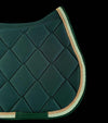 tapis mesh vert sapin equitation cordes vert anis or alexandra ledermann sportswear alsportswear