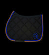 tapis cheval noir cordes bleu roi caramel alexandra ledermann sportswear alsportswear