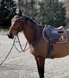 tapis cheval chocolat cordes or alexandra ledermann sportswear