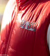 veste sans manche equitation homme rouge guardian alexandra ledermann sportswear alsportswear