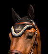 bonnet cheval noir or silver alexandra ledermann sportswear alsportswear