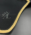 bonnet cheval mesh noir cordes or dore paillettes alexandra ledermann sportswear alsportswear