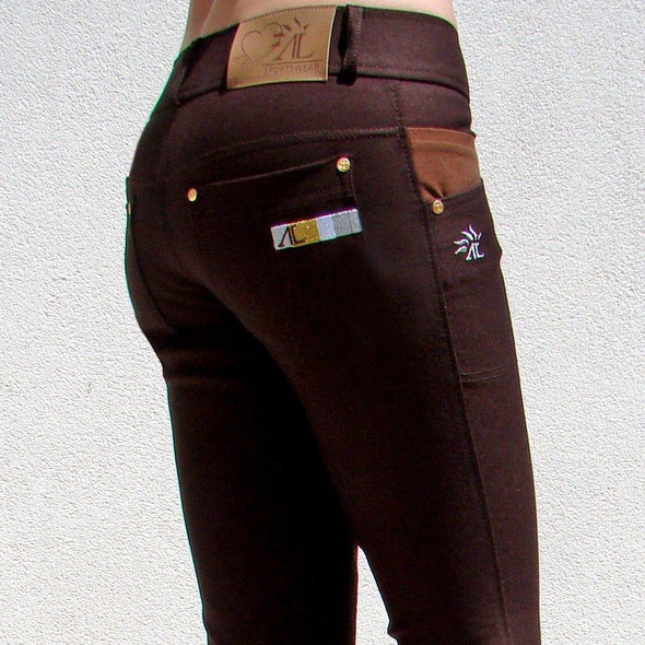 pantalon equitation chocolat capital alexandra ledermann sportswear alsportswear