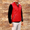 Veste sans manche equitation homme rouge guardian alexandra ledermann sportswear alsportswear