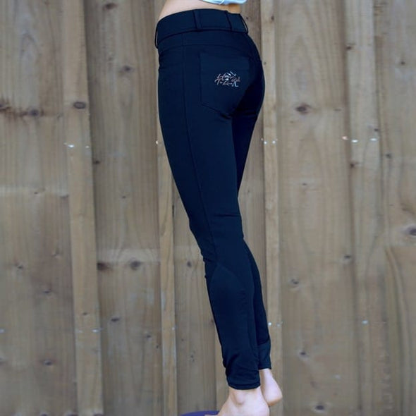 pantalon équitation technique live al noir alexandra ledermann sportswear alsportswear