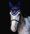 bonnet cheval bleu nuit cordes blanc gris bleu roi fonce alexandra ledermann sportswear alsportswear