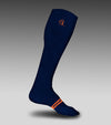 chaussettes equitation hautes 41 45 fluo bleu orange homme alexandra ledermann sportswear alsportswear