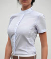 chemise espanola fines rayures claires alsportswear alexandra ledermann sportswear