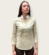 chemise beige femme coton davincy alexandra ledermann sportswear alsportswear