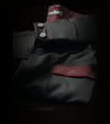 pantalon equitation full grip color vibes noir et bordeaux a plat alexandra ledermann sportswear al sportswear