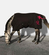 chemise polaire noire brandebourg magenta cheval alexandra ledermann sportswear alsportswear