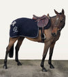 couvre reins laine court monoquartier bleu nuit silver cheval alexandra ledermann sportswear alsportswear