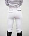 Pantalon concours Grip AL-Chimie Blanc dos alexandra ledermann sportswear alsportswear