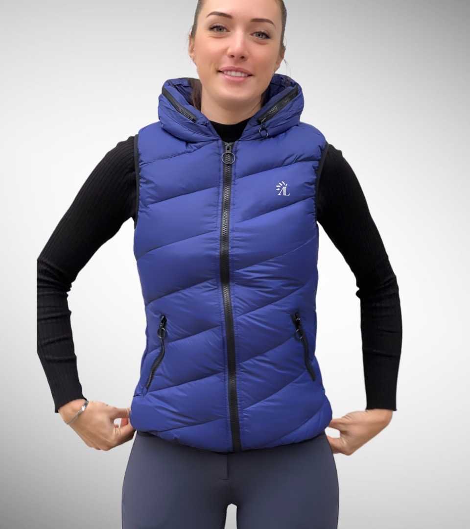 Gilet Doudoune Femme Manches Courtes Doudoune Manteau A Manche