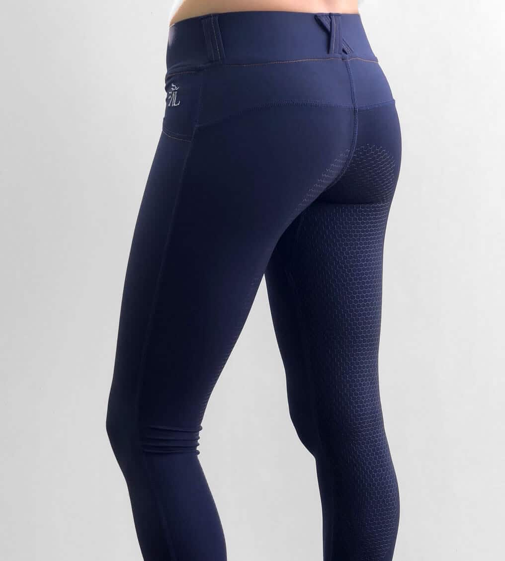 Pantalon Chaud Femme Golfino Performance Art Bleu Marine : Achat