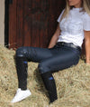 Pantalon d'équitation Al-Chimie bleu marine ecurie Alexandra Ledermann ALSportswear