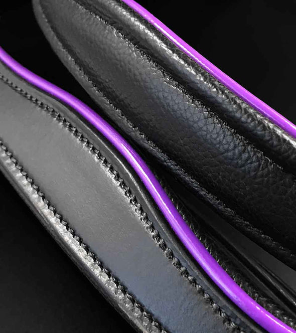 licol noir details violet cheval alexandra ledermann sportswear alsportswear