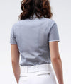chemise equitation fines rayures sombres dos  jali Alexandra ledermann sportswear alsportswear