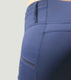 pantalon equitation full grip magic vibes bleu marine passant ceinture alexandra ledermann sportswear alsportswear