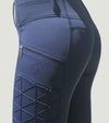 pantalon equitation galbant full grip magic vibes bleu marine alexandra ledermann sportswear alsportswear