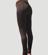 pantalon equitation full grip magic vibes chocolat femme alexandra ledermann sportswear alsportswear