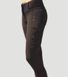 pantalon equitation full grip magic vibes chocolat face alexandra ledermann sportswear alsportswear