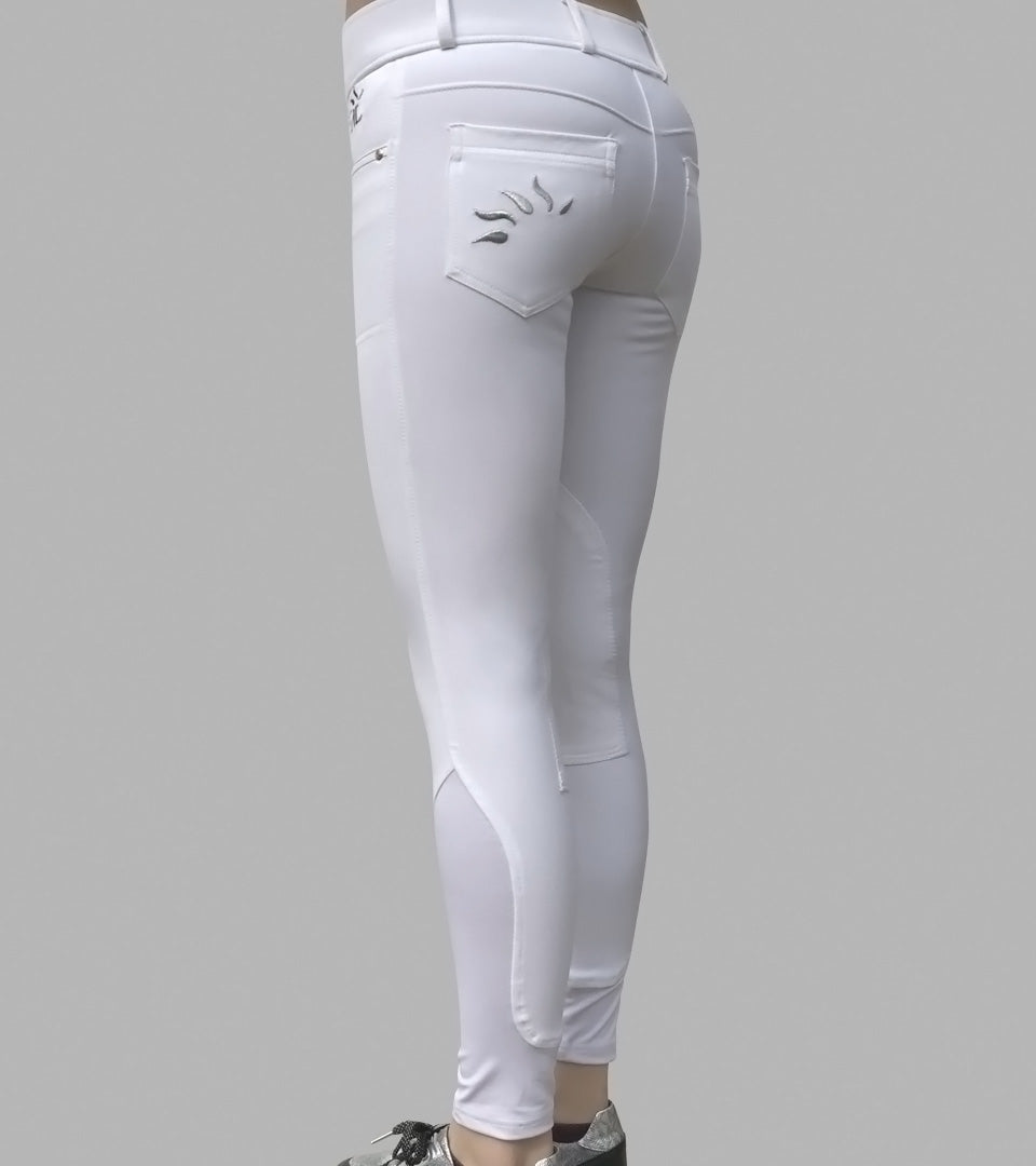 Pantalon d'équitation Sculptur-AL Chocolat • AL Sportswear – Alexandra  Ledermann Sportswear