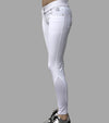 pantalon equitation metalical blanc femme alexandra ledermann sportswear alsportswear