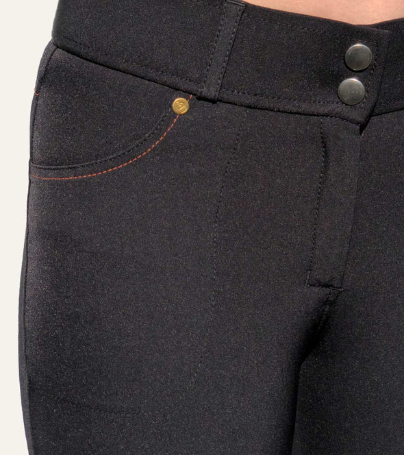 pantalon équitation technique rival grip noir zoom alexandra ledermann sportswear alsportswear